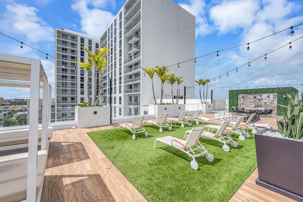 Apartamento Stylish Unit In Downtown Miami With Free Parking Exterior foto