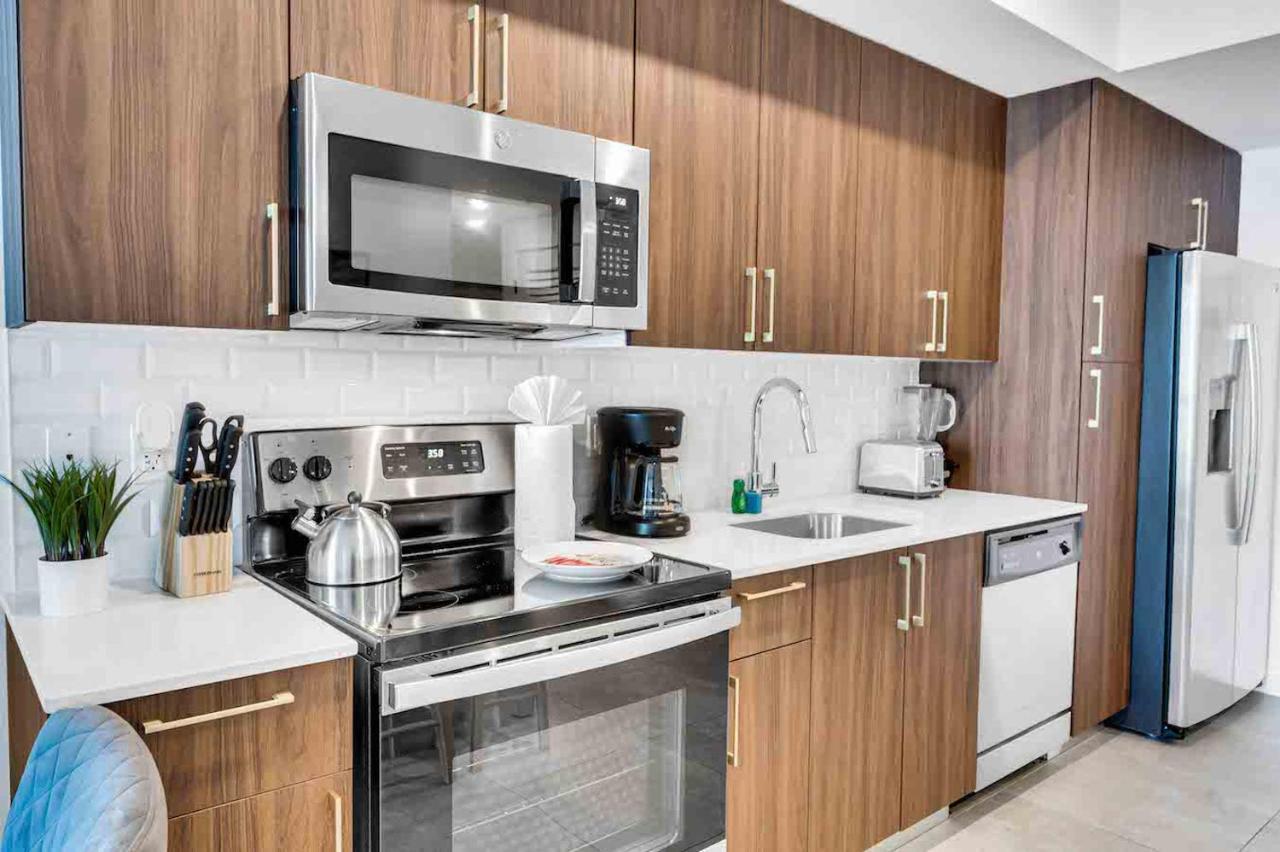 Apartamento Stylish Unit In Downtown Miami With Free Parking Exterior foto