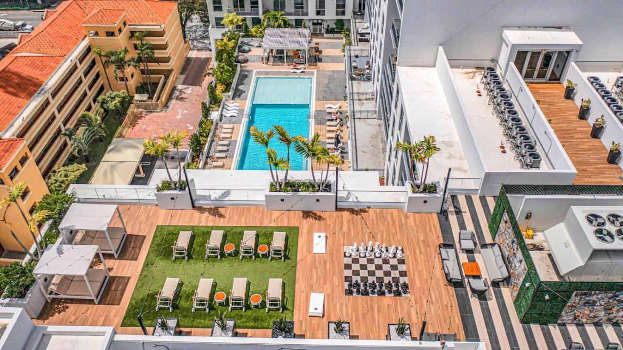 Apartamento Stylish Unit In Downtown Miami With Free Parking Exterior foto