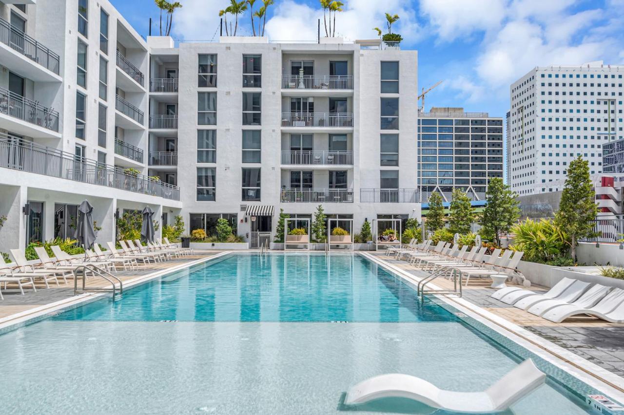 Apartamento Stylish Unit In Downtown Miami With Free Parking Exterior foto