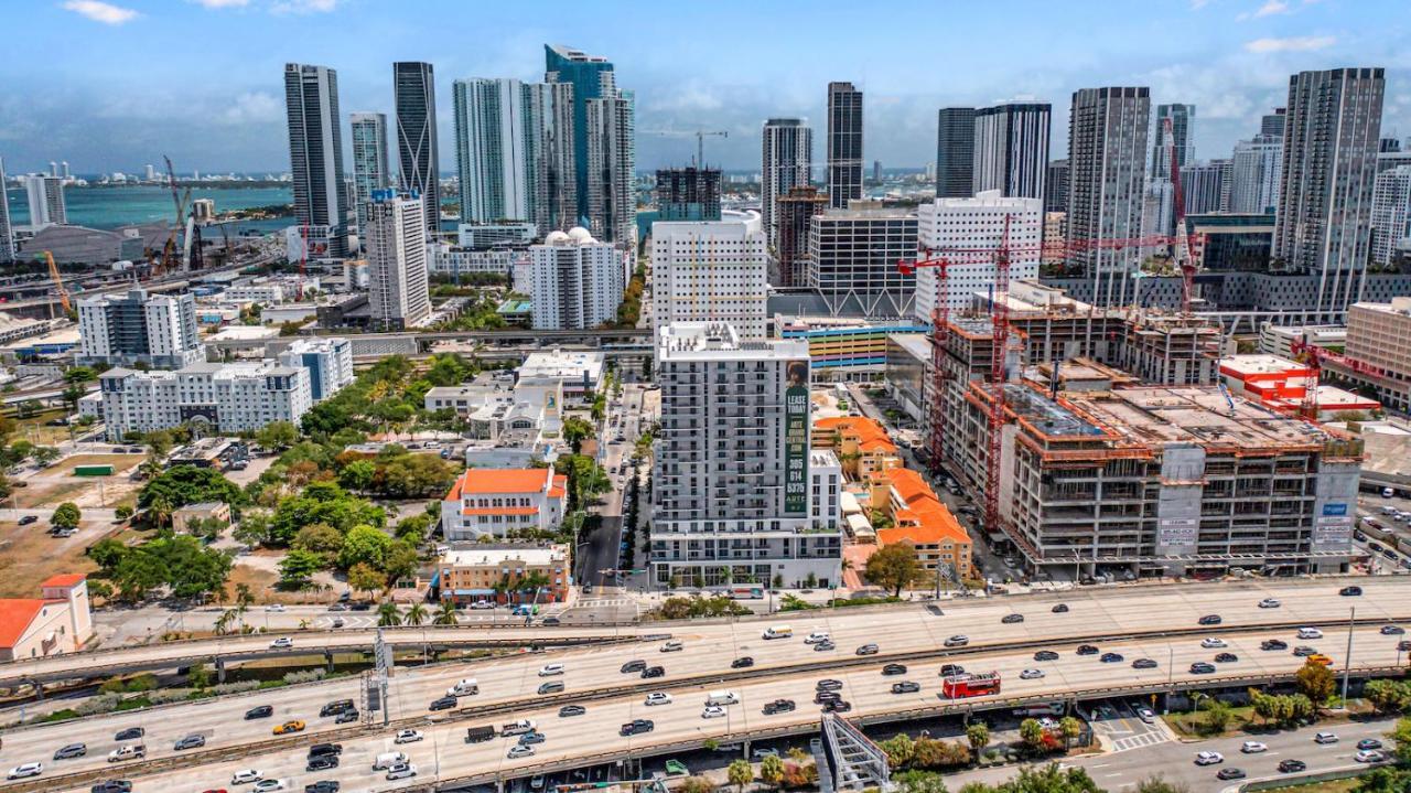 Apartamento Stylish Unit In Downtown Miami With Free Parking Exterior foto